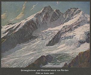 Gustav Jahn Grossglockner und Glocknerwand von Norden